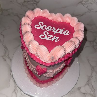 6 Inch Heart Cake 