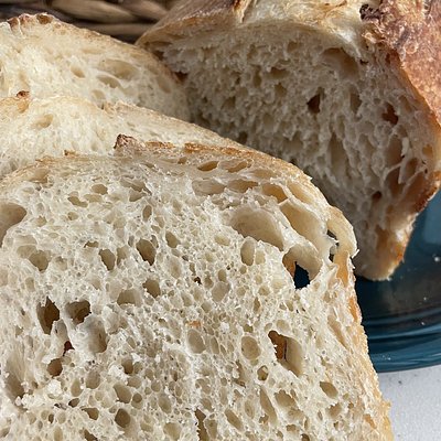 Traditional Artisan Sourdough Loaf