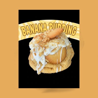 Banana Pudding Exotic Cookie