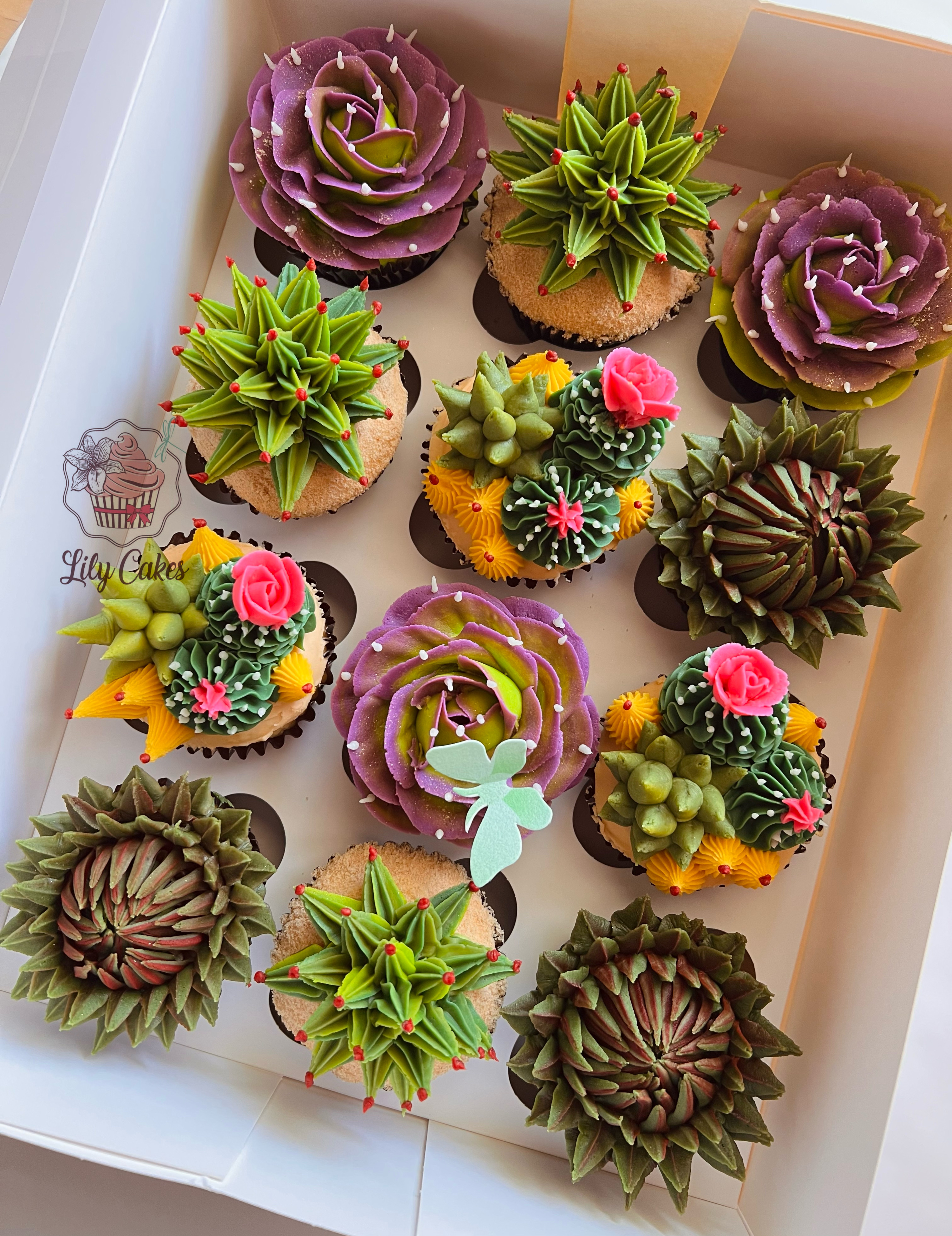 Succulents Cupcakes🪴