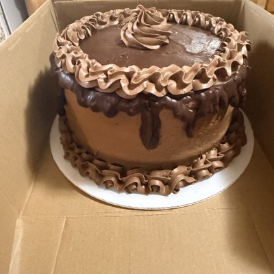 Death By Chocolate Espresso Ganache Cake 6in Three Tiers