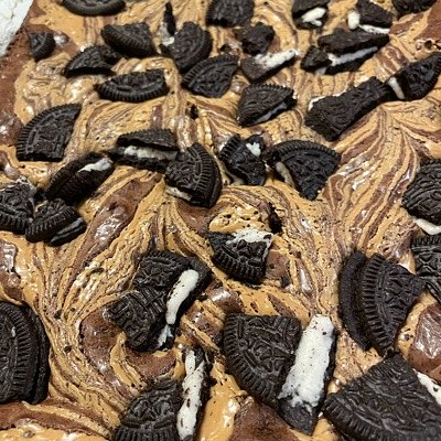 Peanut Butter Oreo Brownies (12)