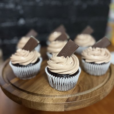 Double Chocolate Mint Cupcakes