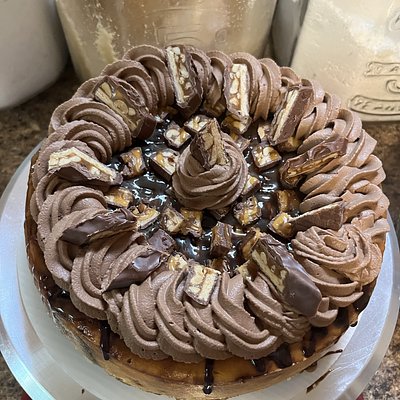 Chocolate & Caramel Cheesecake 