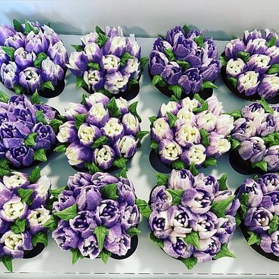 Floral Cupcakes