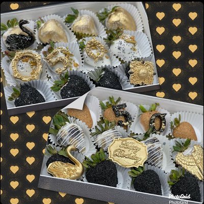 Glam Chocolate Covered Strawberries 