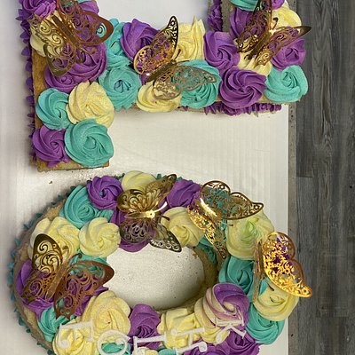 Monogram Cakes