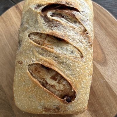 Cinnamon Cranberry Pecan Or Walnut Sandwich Loaf
