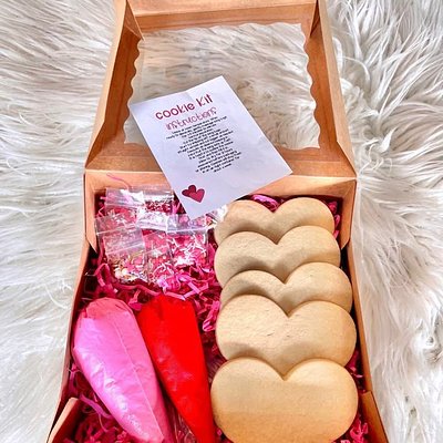 Valentines Cookie Box 1 Dozen