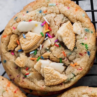 Loaded Birthday Cake Cookie