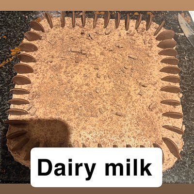 Dairy Milk Cheesecakes 