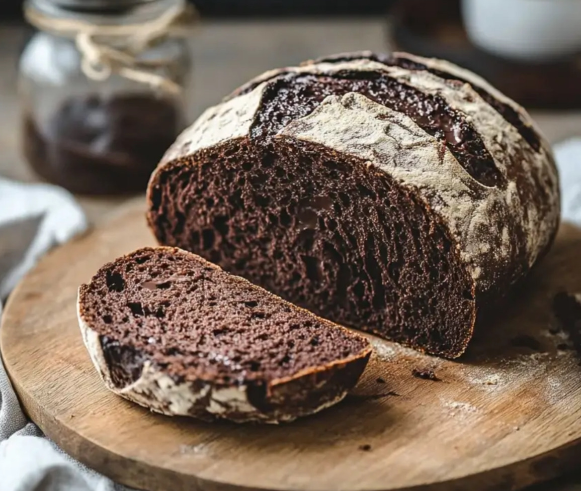 Double Chocolate Sourdough Boule