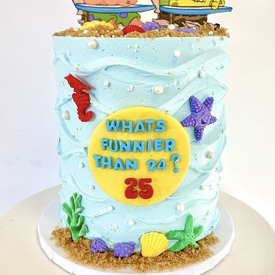 6in Round Cake (feeds 20-25)