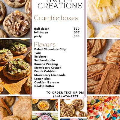 Crumble Cookie Boxes 