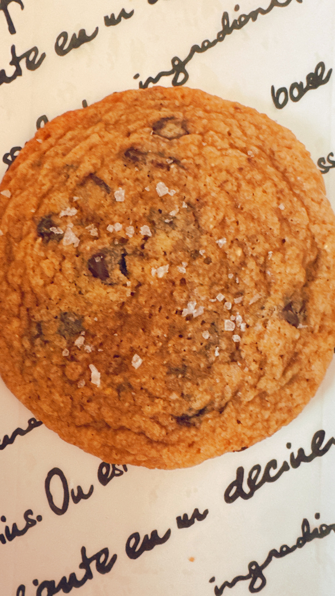 Brown Butter Chocolate Chip And Sea Salt Cookies, Family box of 10