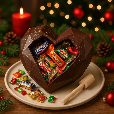 Chocolate Breakable Heart