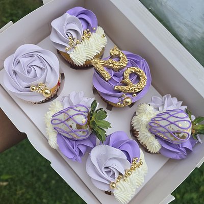Glam cupcakes