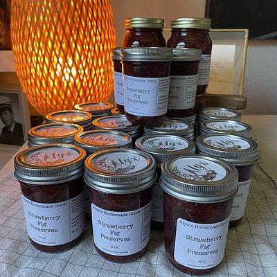 Strawberry Fig Preserves