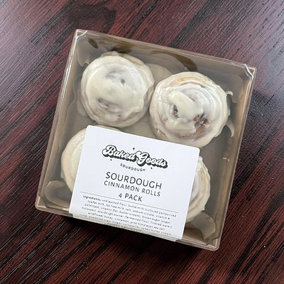 Sourdough Cinnamon Rolls 4 Pack