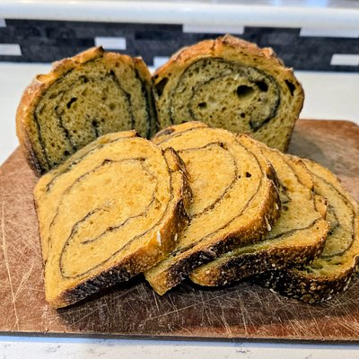 Pumpkin Spice Sourdough Loaf 