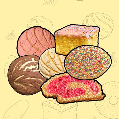 Colorful Pan Dulce Mix