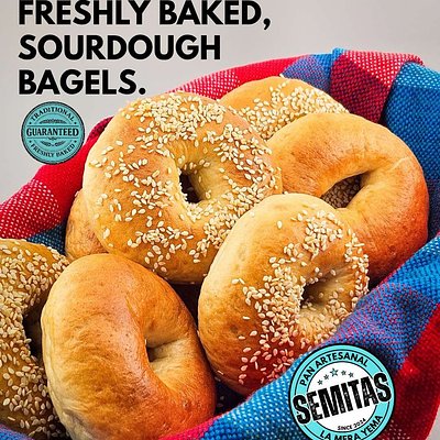 Sourdough Bagels