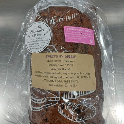 Zucchini Bread 