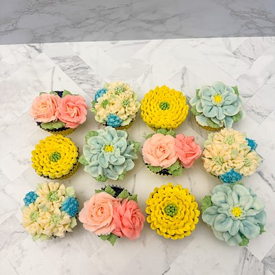 Floral Cupcakes