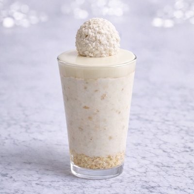 Raffaello Cheesecake Shooters