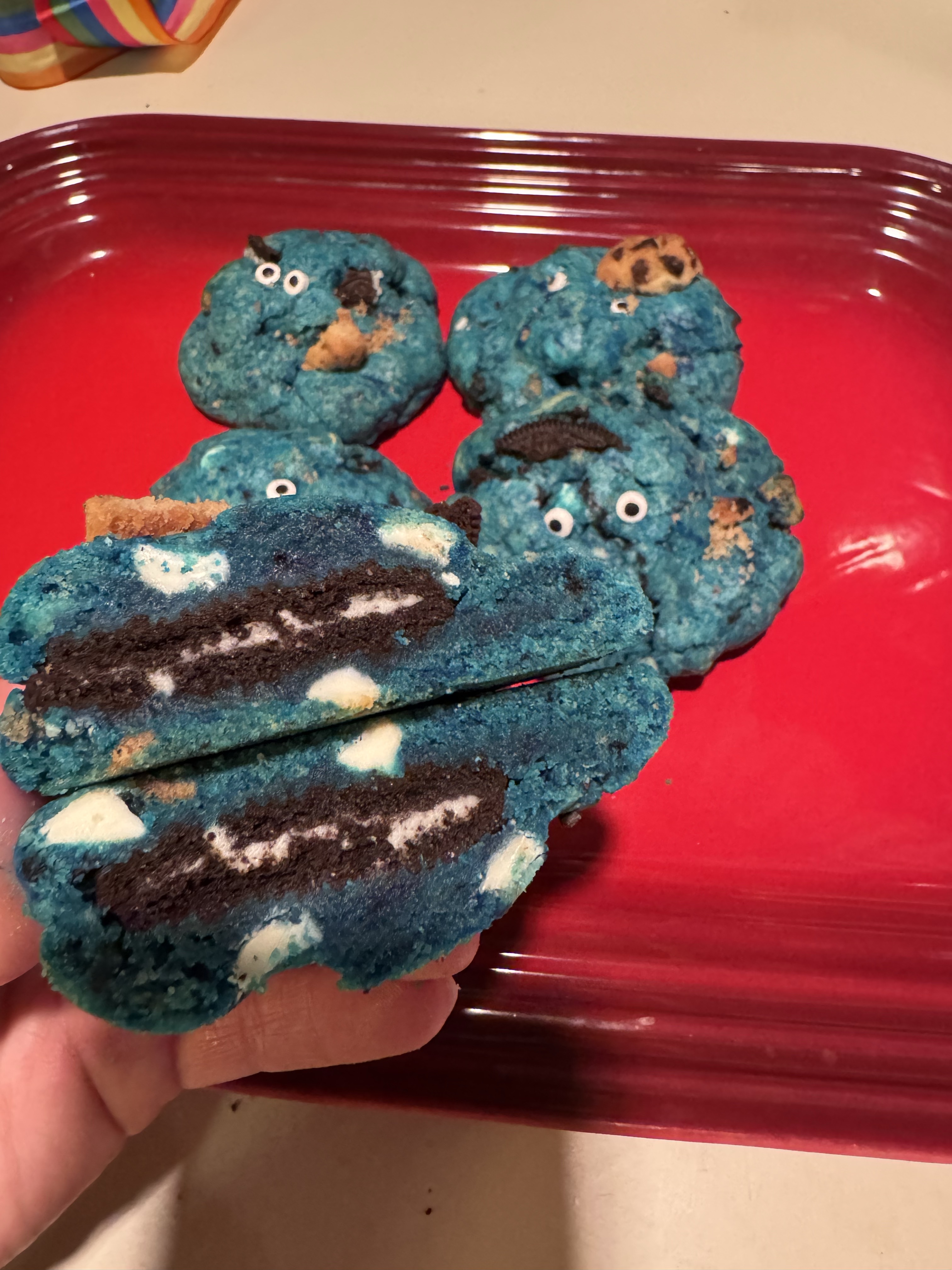Oreo Stuffed Cookie Monster 