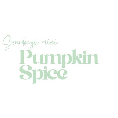 Mini Sourdough Loaf - Pumpkin Spice