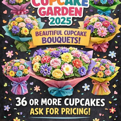 For 36 Or More Cupcakes Bouquet (Ask For Pricing )