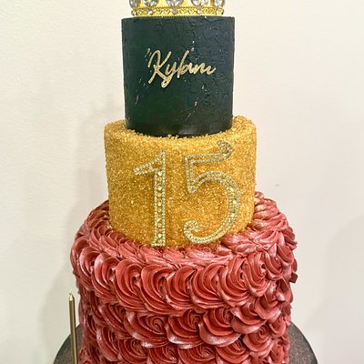 FREESTYLE 4”/6”/8” Three Tier Cake (60 Servings)