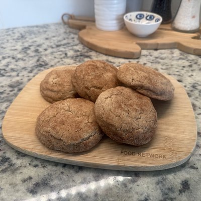 Half Dozen Snickerdoodle Cookies