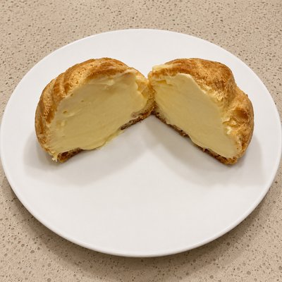 Cream Puff with Craquelin - 12 Pcs