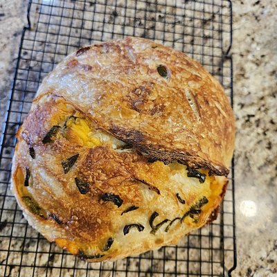 Jalapeno Cheddar Sourdough