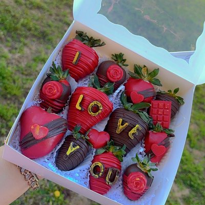 Red I Love You 🍓❤️