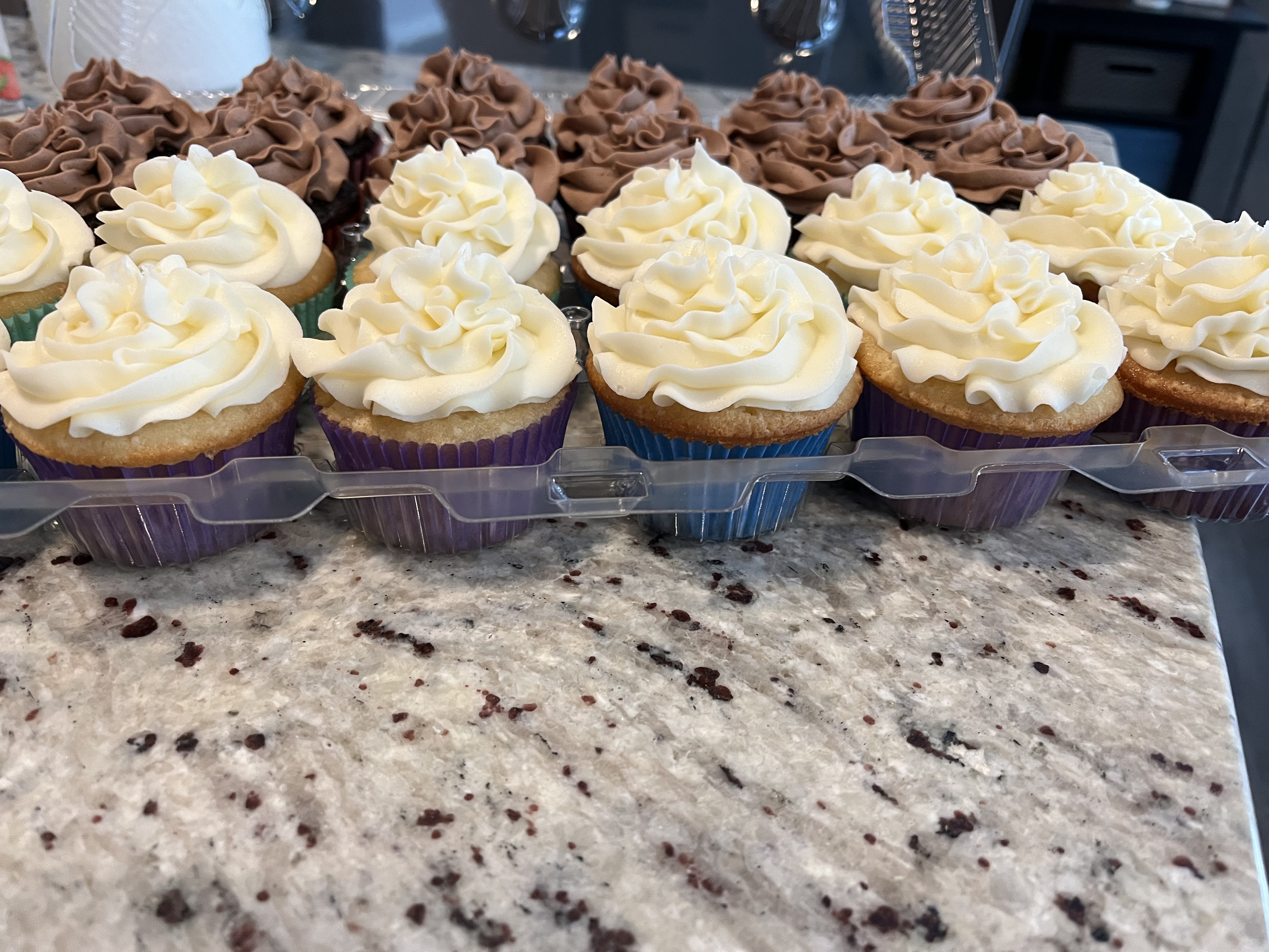 Cupcakes with american buttercream by the dozen