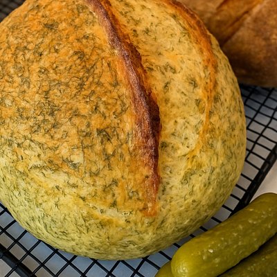 Dill Pickle Havarti Sourdough Loaf