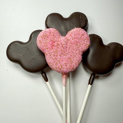 Cake Pops - Mouse Head (12)