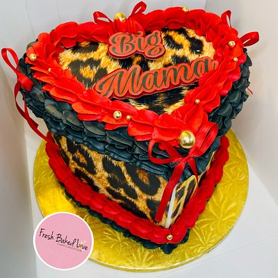 Heart Shaped Shaped Custom Cakes