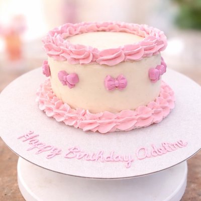 Smash Cake ( With Another Cake Order 