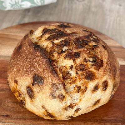 Cinnamon Sugar Crusted Half Loaf