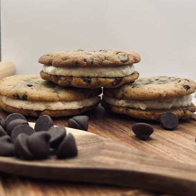 Triple Chocolate Chip Cookie Sandwich (1 Count)