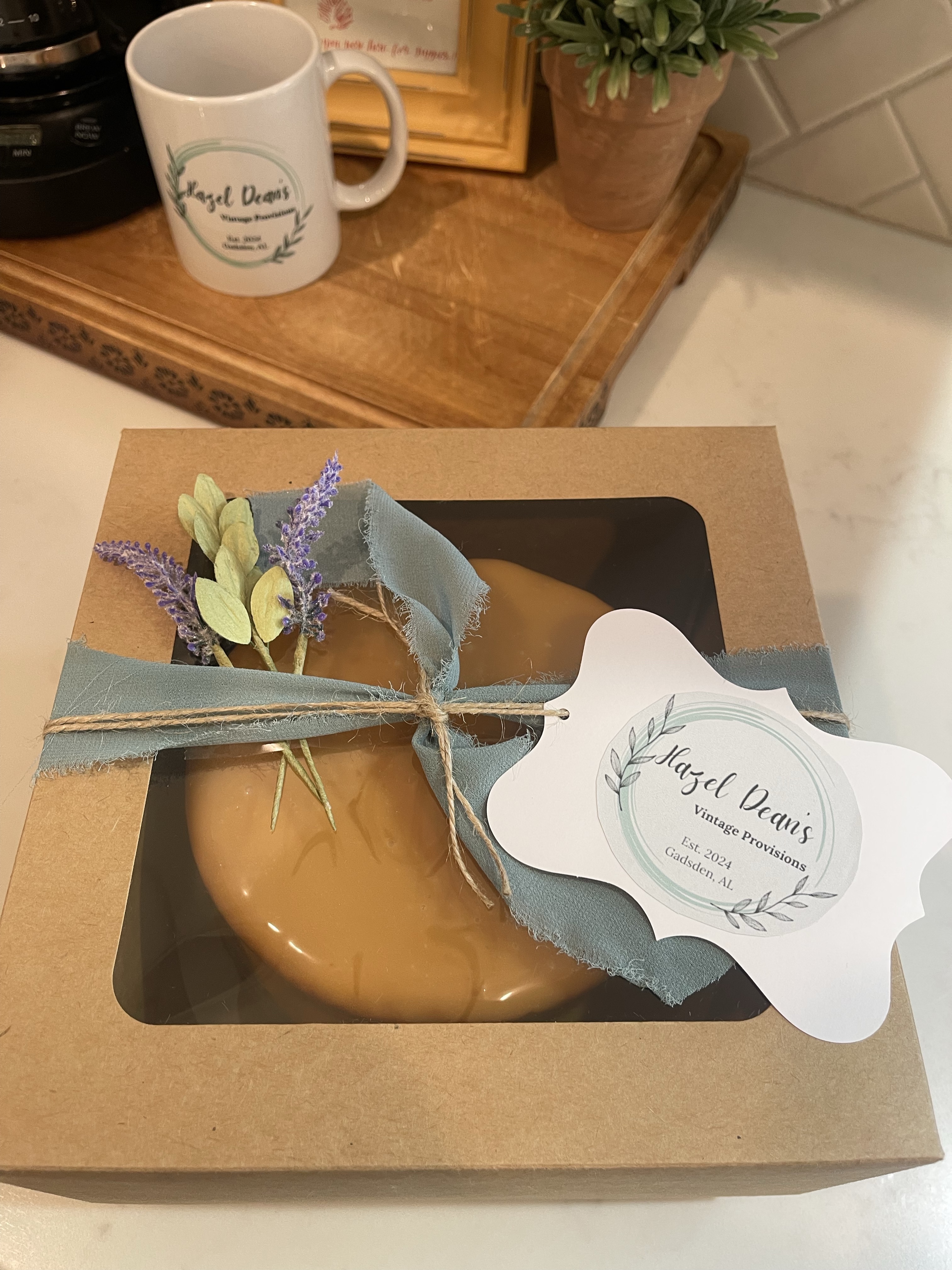 Yellow Cake with Old Fashion Caramel Icing 6”