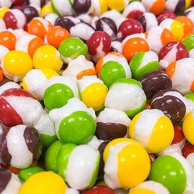 Freeze Dried Crunchy Rainbow Puffs