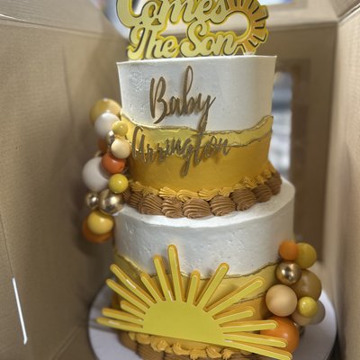 6 & 8 Inch Tier Cake 3 Layers