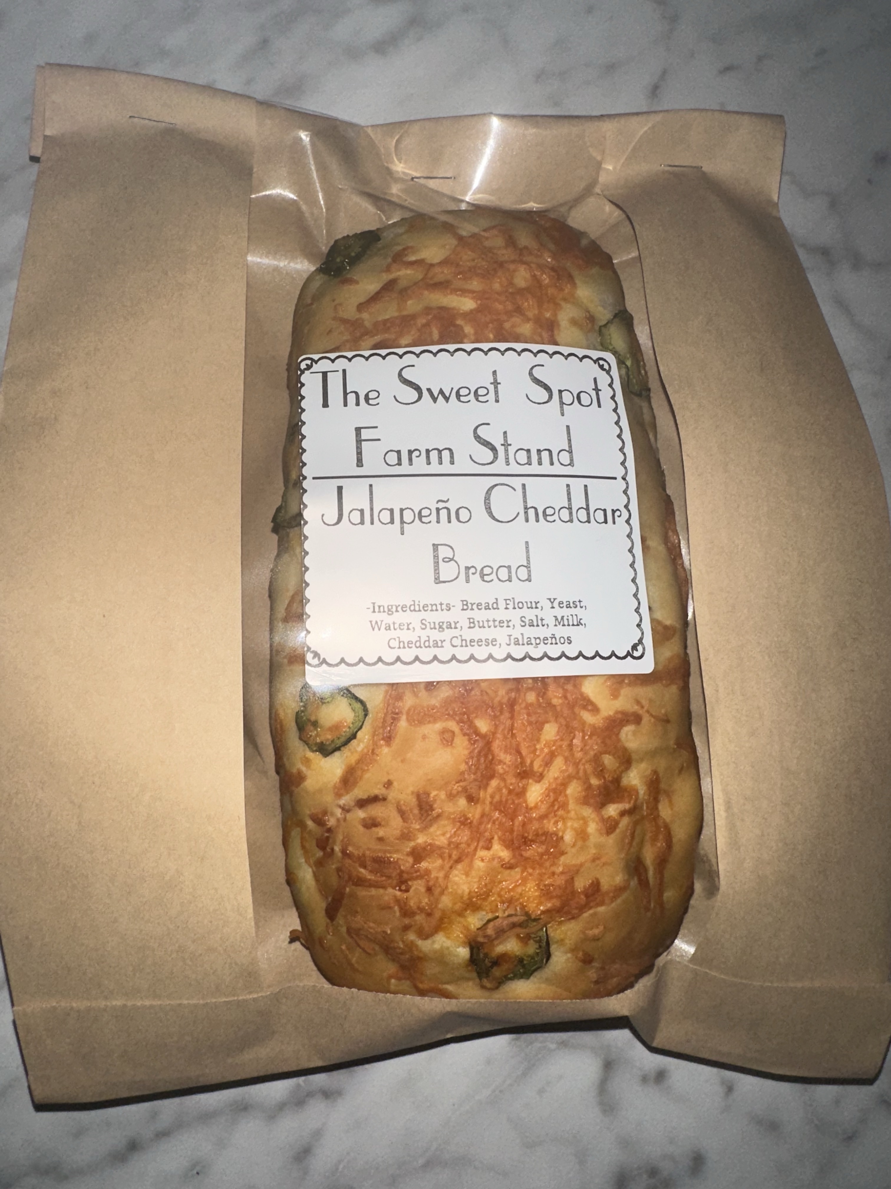 Jalapeño Cheddar Bread
