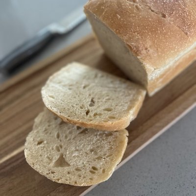 Fresh Sourdough Sandwich Bread