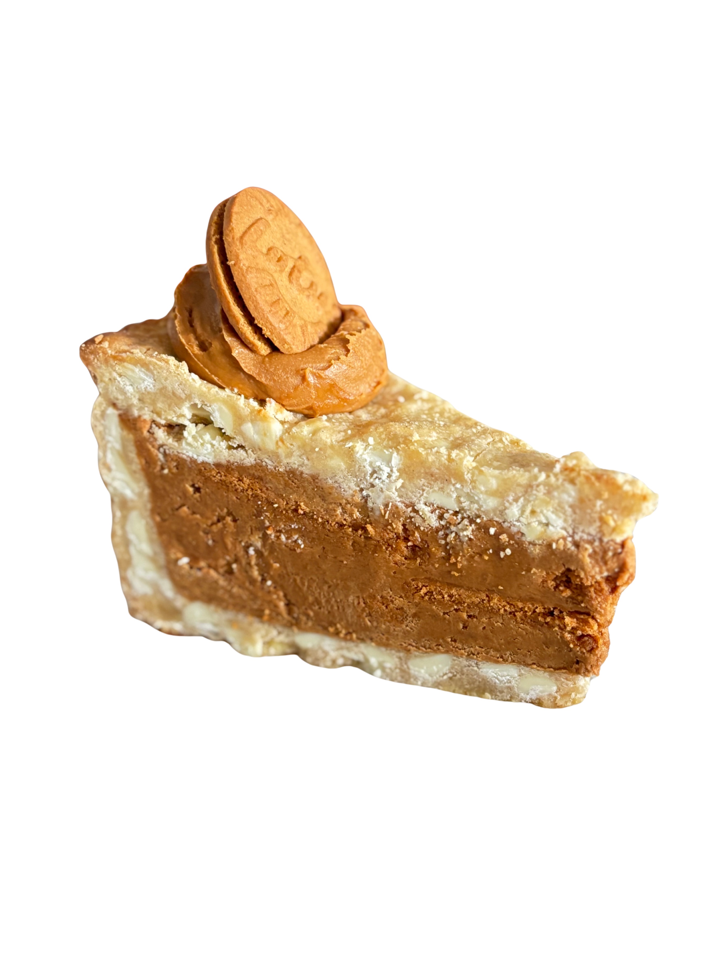 Biscoff Cookie Pie Slice